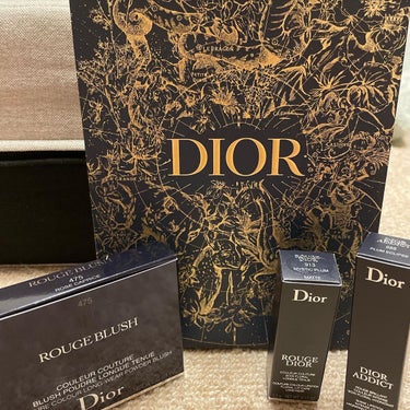 ※今回はただの購入品紹介です
Diorのホリデー限定のリップGET✨

ルージュディオールは実は初めて購入したの🥺💕💕

アディクトリップスティックも限定色買ったんだけど写真下手すぎて割愛😂😂

あと、