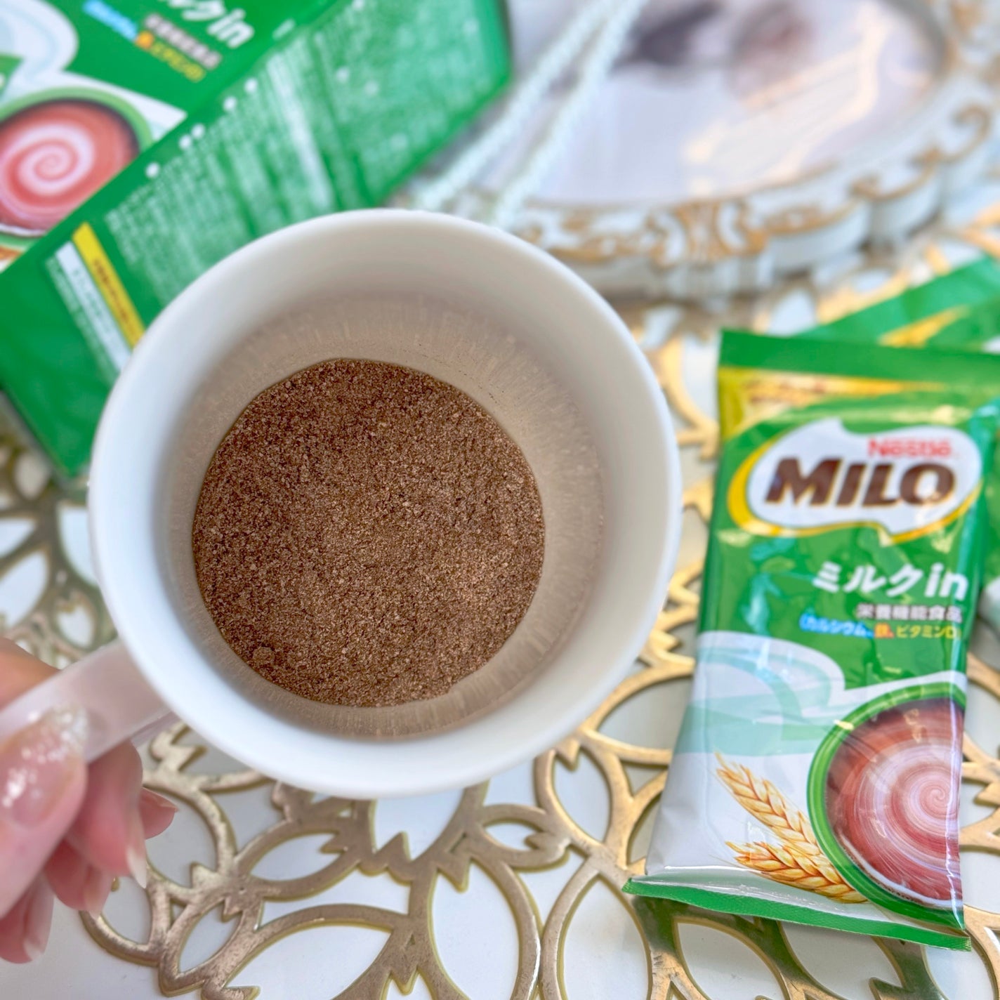 MILO/Nestle/ドリンクを使ったクチコミ(3枚目)