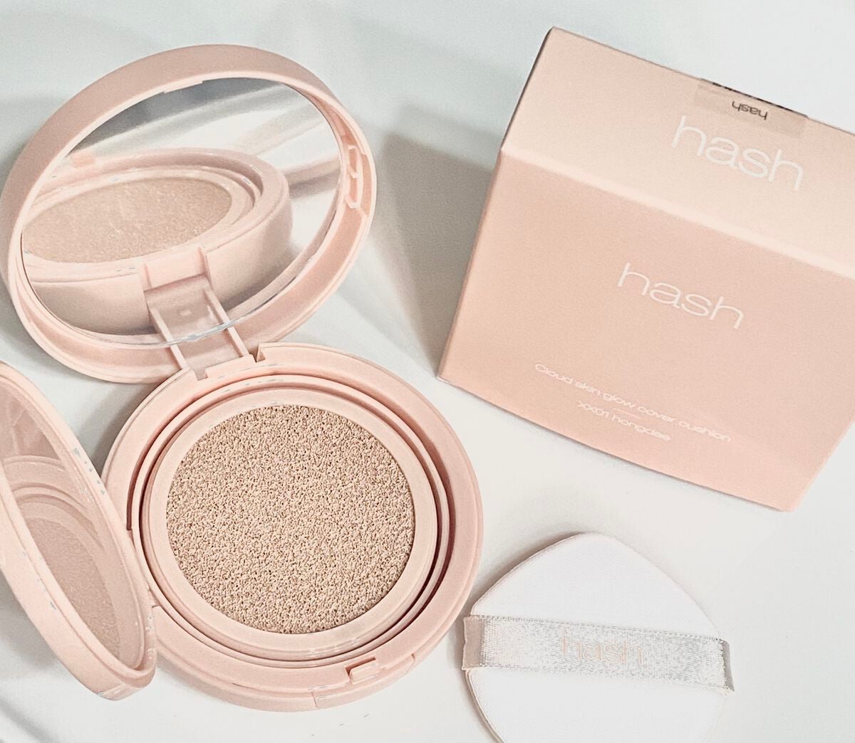 クラウド スキン グロー クッション XX01 ホンデ/HASH/クッションファンデーションを使ったクチコミ(1枚目)