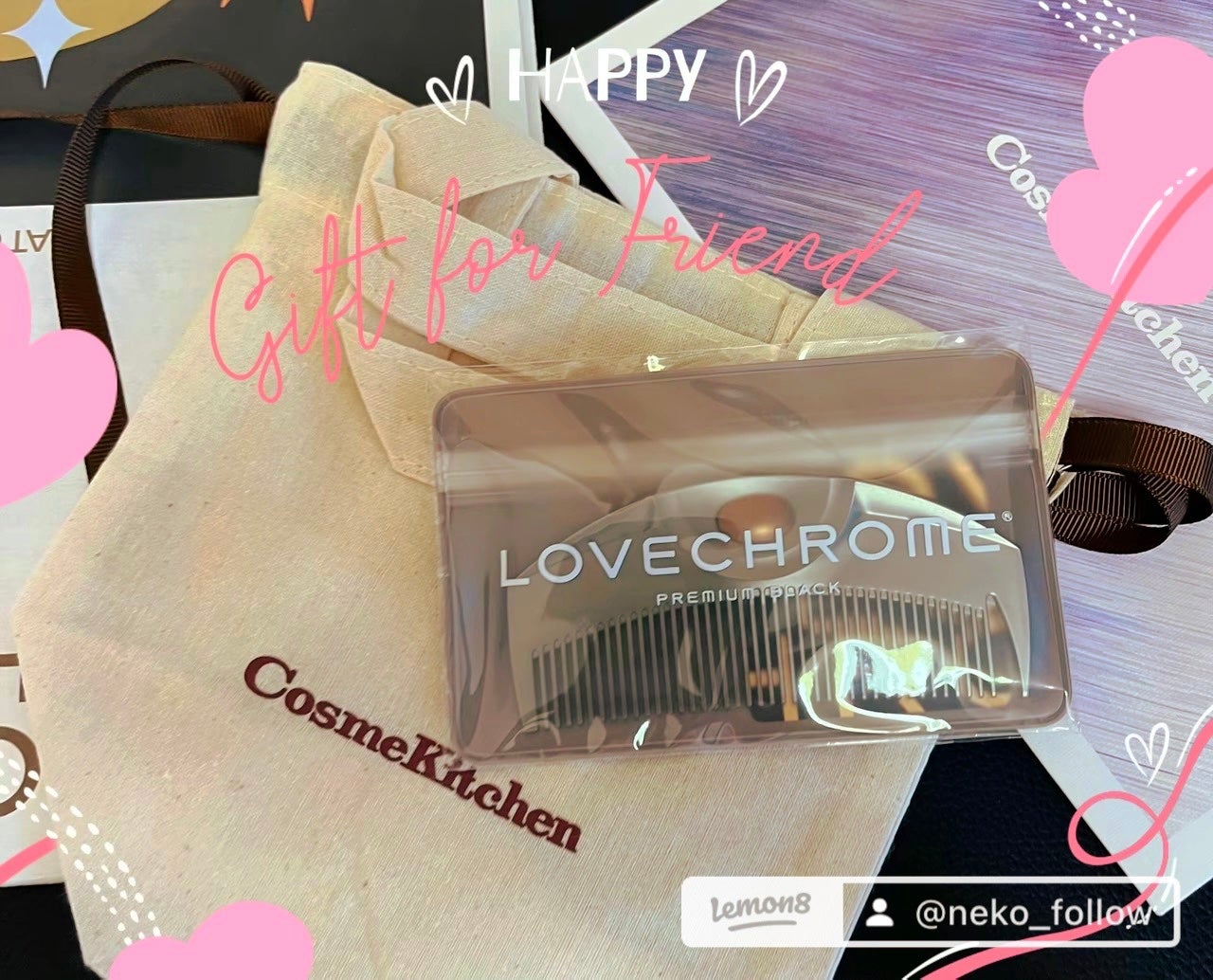 PG NAMI PREMIUM BLACK/LOVECHROME/ヘアコームを使ったクチコミ(1枚目)