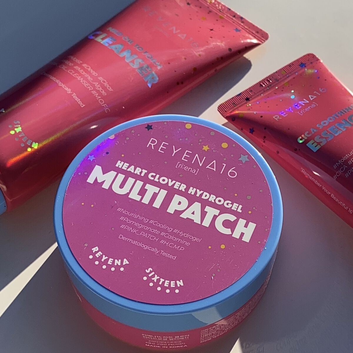 ハートクローバーハイドロゲルマルチパッチ/REYENA16/シートマスク・パックを使ったクチコミ（1枚目）