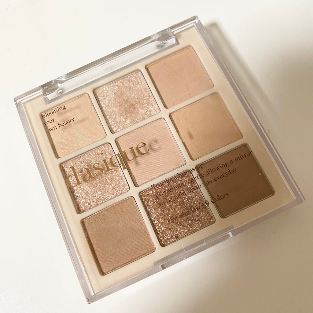 シャドウパレット/dasique/アイシャドウパレットを使ったクチコミ(2枚目)