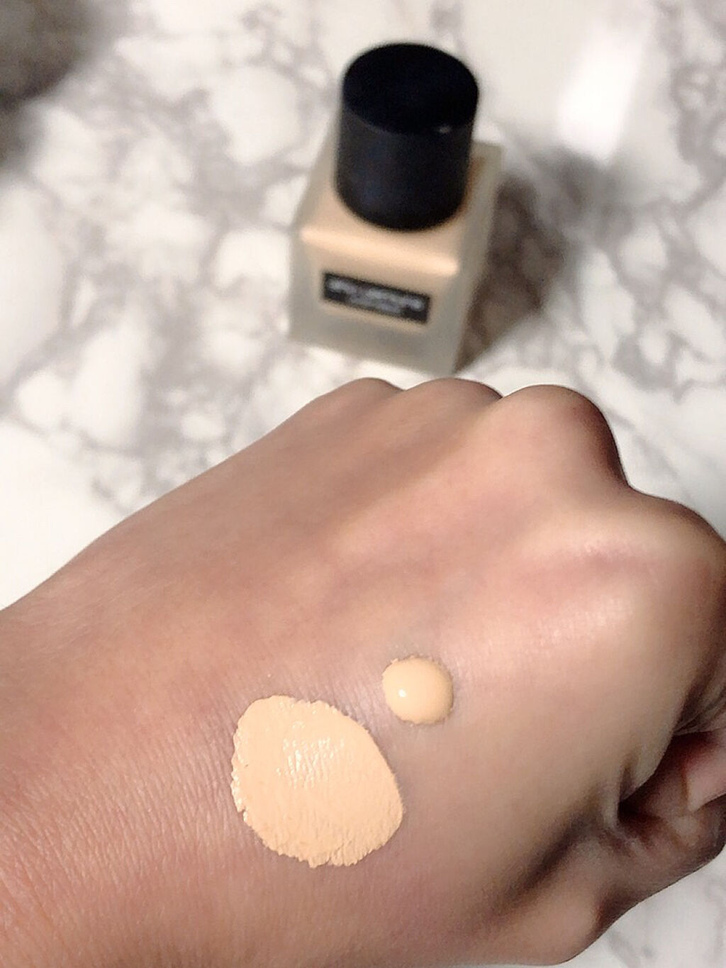 ナチュラルラディアント ロングウェアファンデーション/NARS/リキッドファンデーションを使ったクチコミ（3枚目）