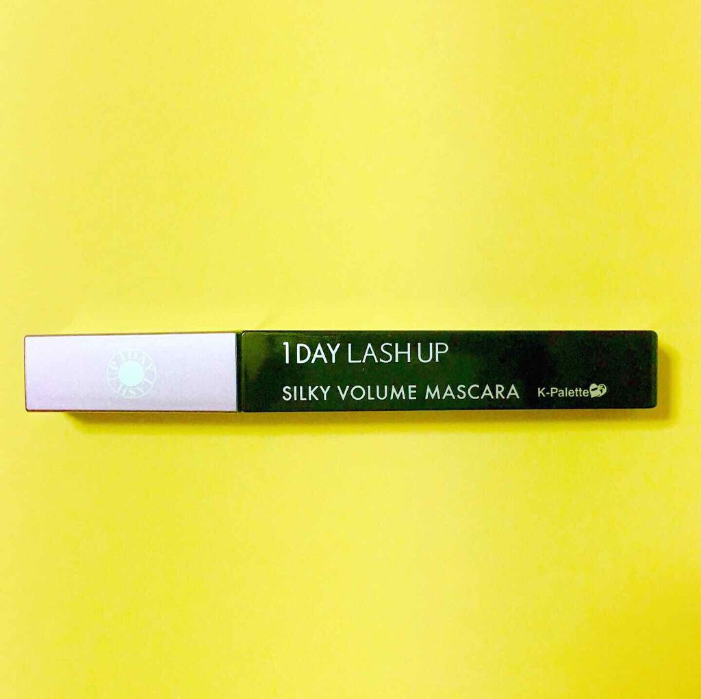 1DAY LASH UP シルキーボリュームマスカラa/K-パレット/マスカラを使ったクチコミ（1枚目）