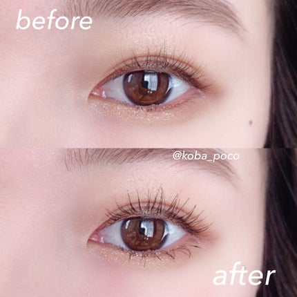 「塗るつけまつげ」自まつげ際立てタイプ/デジャヴュ/マスカラを使ったクチコミ(2枚目)