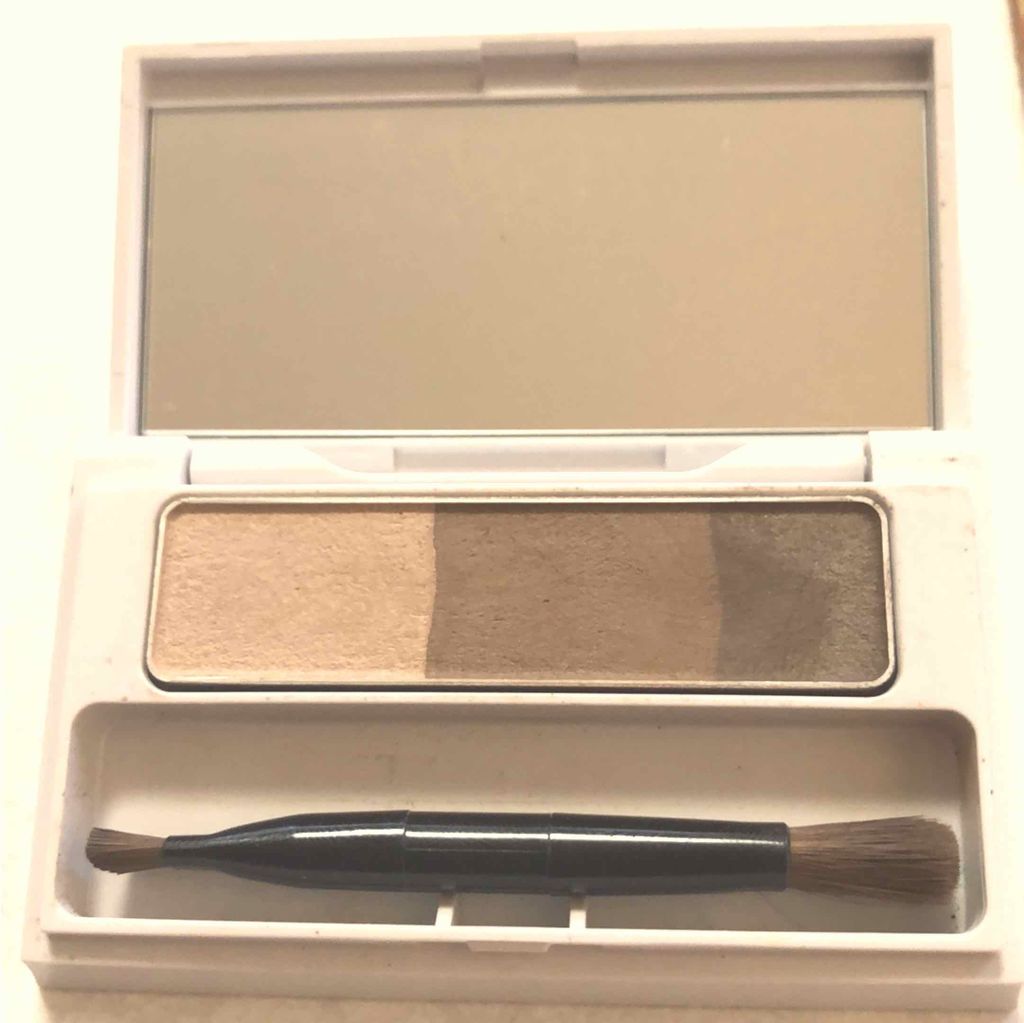 ブレンドアイブローコンパクト/オルビス/パウダーアイブロウを使ったクチコミ（2枚目）