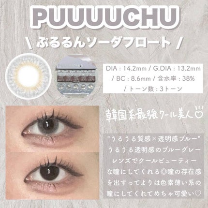 PUUUUCHU 1day /PUUUUCHU/ワンデー(1DAY)カラコンを使ったクチコミ(6枚目)
