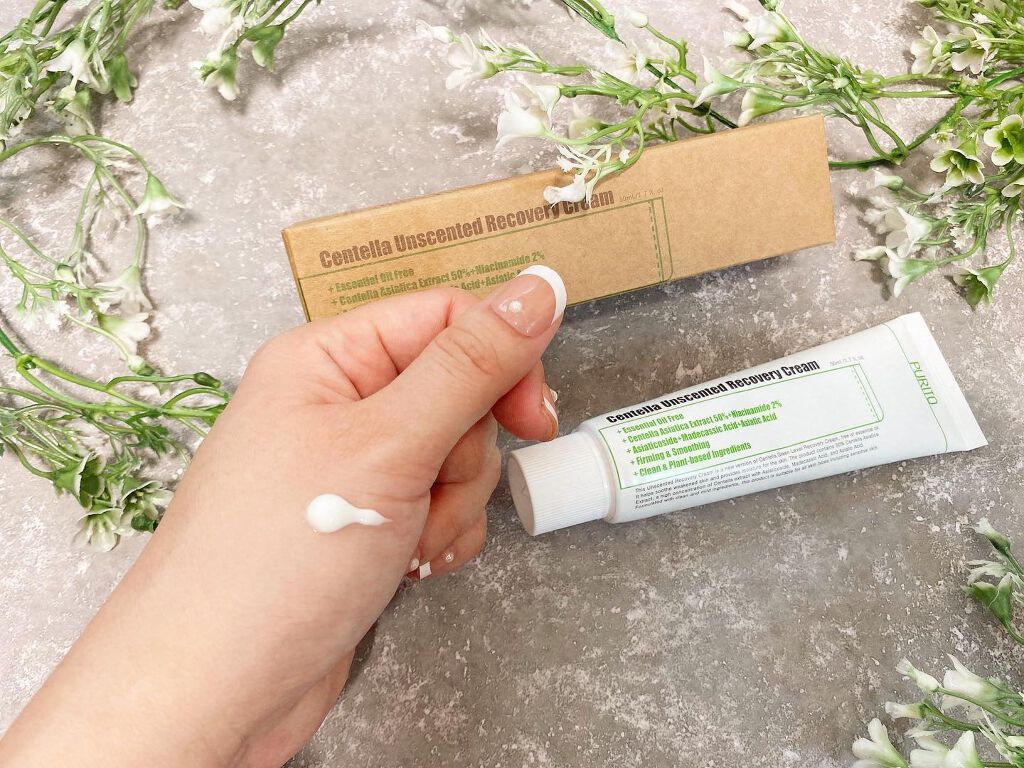 センテラアンセンティドリカバリークリーム/PURITO/フェイスクリームを使ったクチコミ(2枚目)