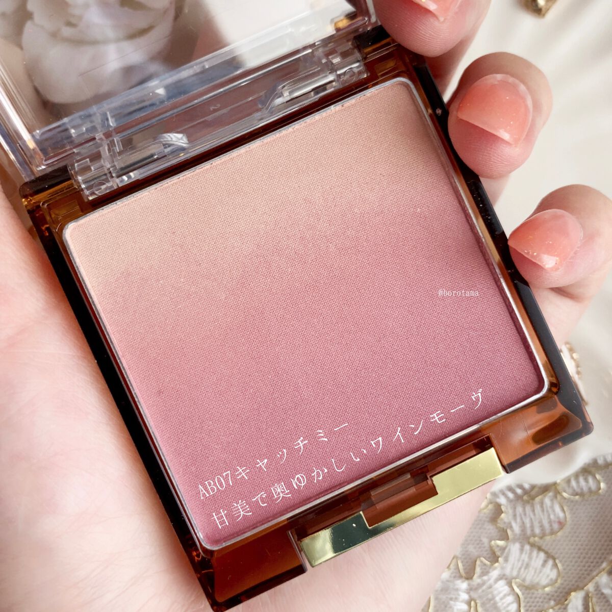 春姫 チークブラシ/DAISO/メイクブラシを使ったクチコミ(5枚目)