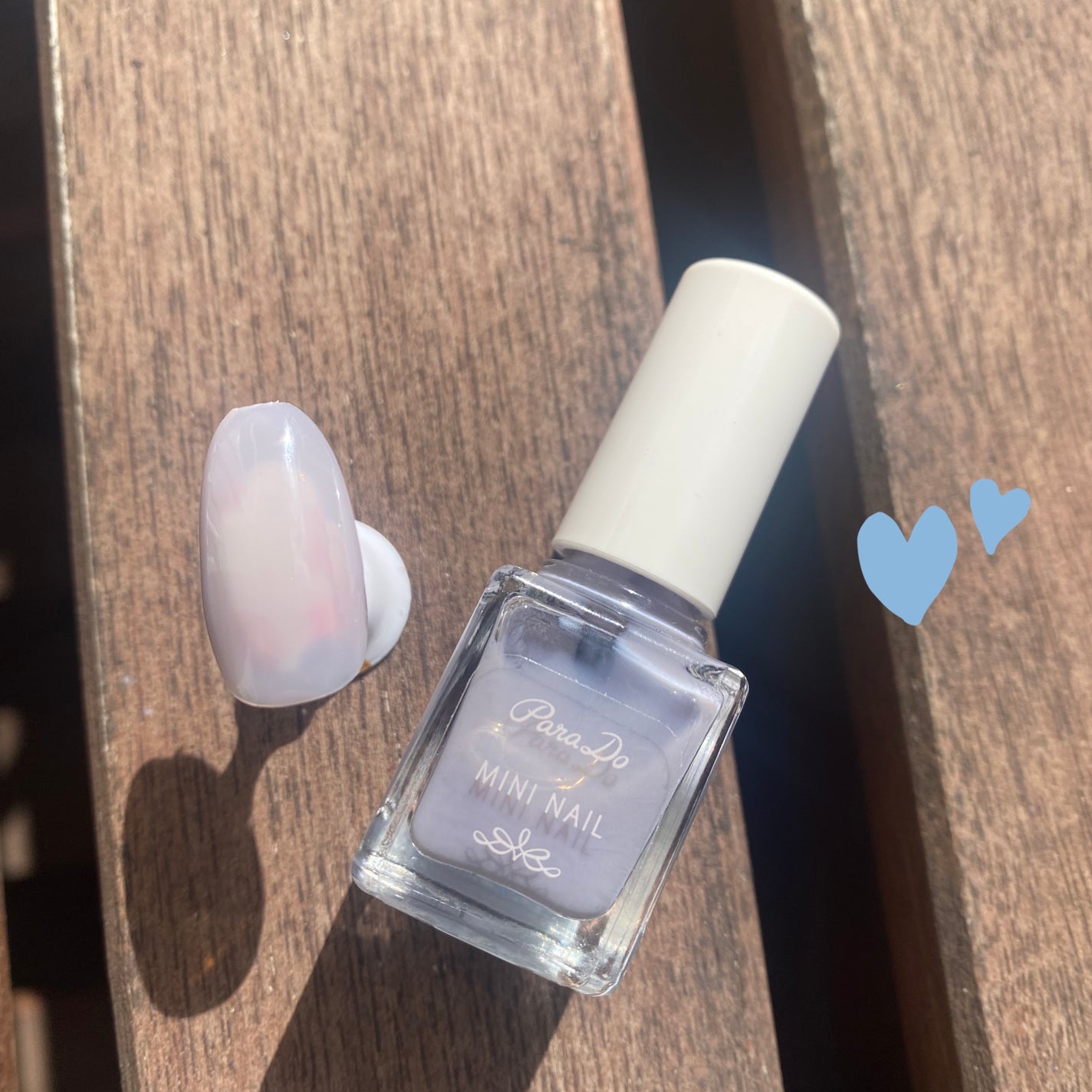 ミニネイル/パラドゥ/マニキュアを使ったクチコミ(1枚目)