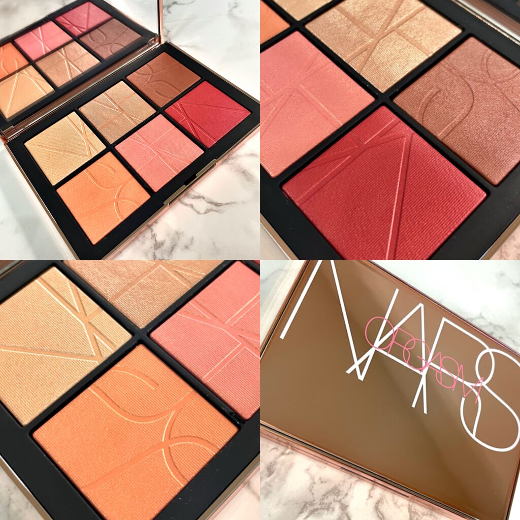オーガズム オン ザ ビーチ チークパレット/NARS/パウダーチークを使ったクチコミ（2枚目）