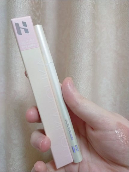 グリッツアイライナー/HOLIKA HOLIKA/リキッドアイライナーを使ったクチコミ(4枚目)
