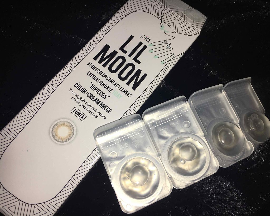 LIL MOON 1day/LILMOON/ワンデー（１DAY）カラコンを使ったクチコミ（1枚目）