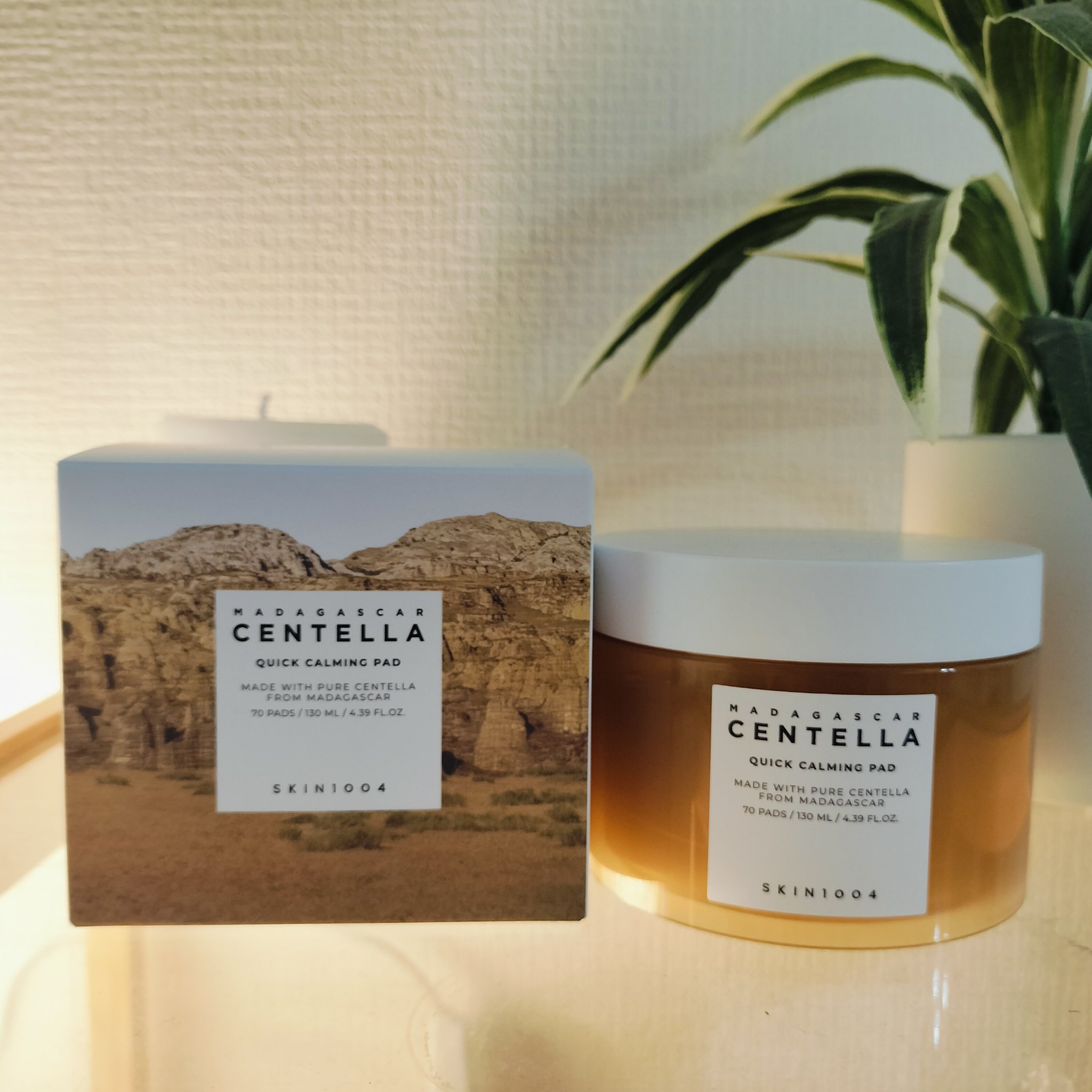 センテラ クイックカーミングパッド/SKIN1004/トナーパッドを使ったクチコミ（1枚目）