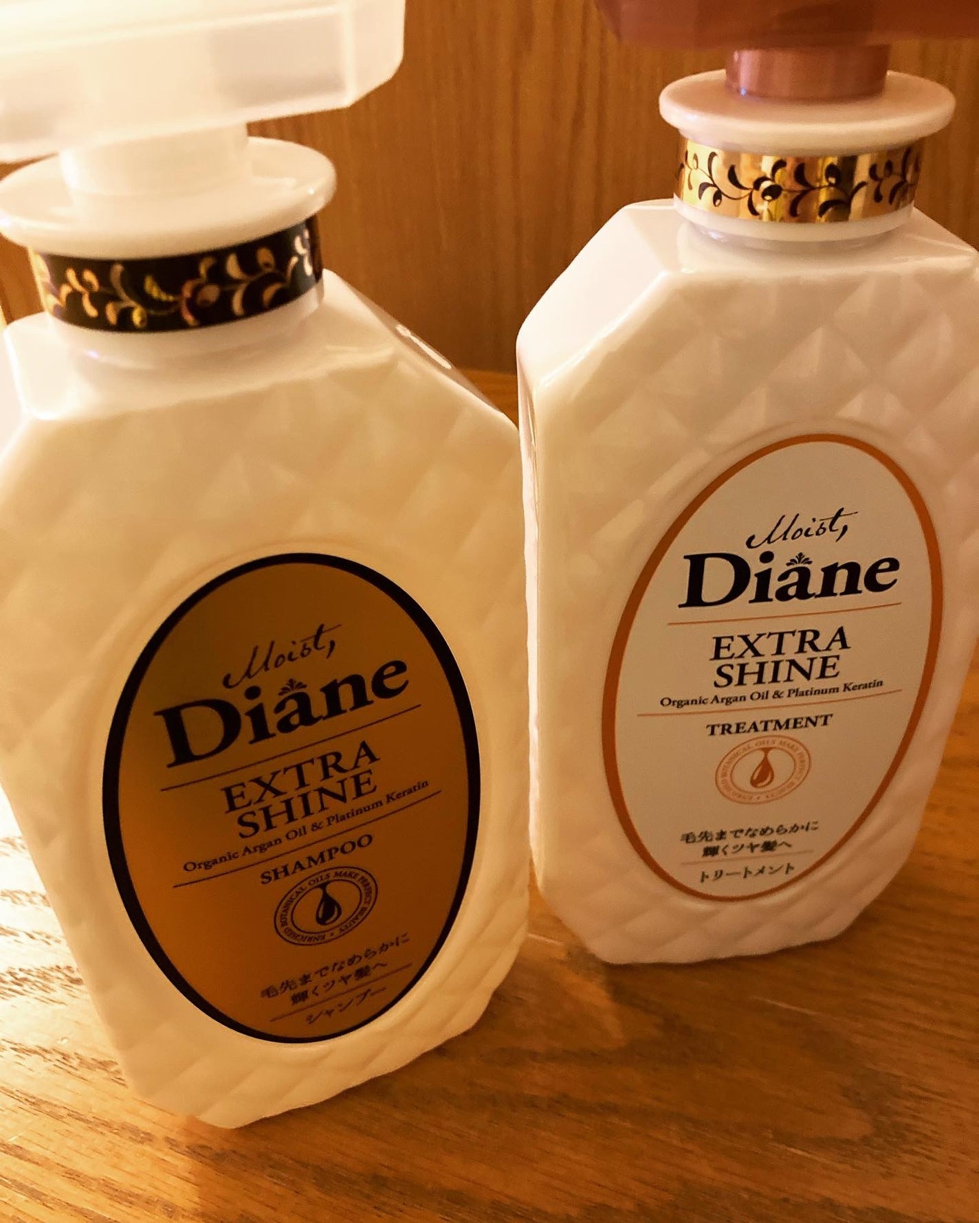 パーフェクトビューティ モイストダイアン エクストラシャイン シャンプー/トリートメント/ダイアン/市販シャンプーを使ったクチコミ(1枚目)