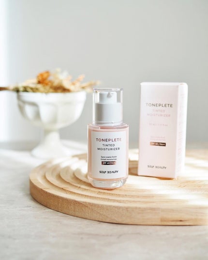 トーンアップUV下地/SELF BEAUTY/化粧下地を使ったクチコミ(1枚目)