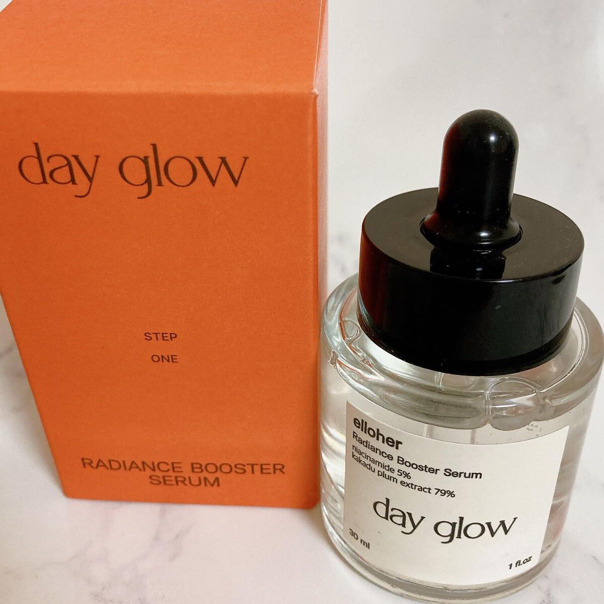 デイグロウ - Radiance Booster Serum/elloher/美容液を使ったクチコミ（2枚目）