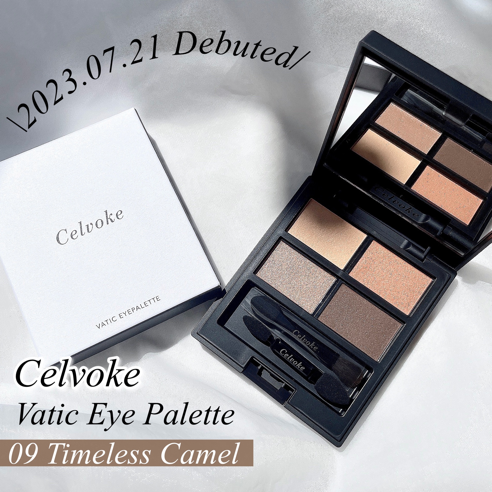 セルヴォーク ヴァティック アイパレット/Celvoke/アイシャドウパレットを使ったクチコミ（2枚目）