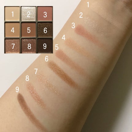 シャドウパレット/dasique/アイシャドウパレットを使ったクチコミ(3枚目)