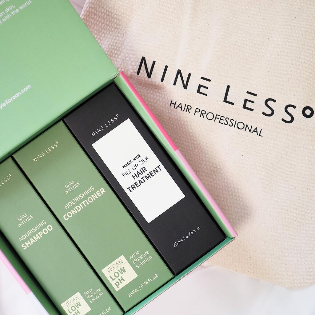 Magic Nine Fill Up Silk Hair Treatment/NINELESS/洗い流すヘアトリートメントを使ったクチコミ(6枚目)