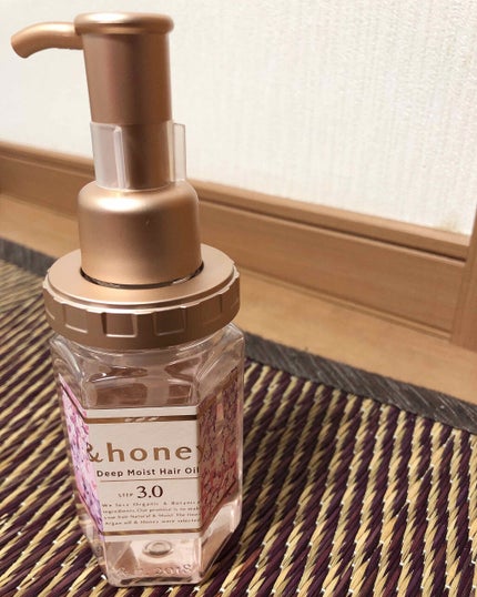 サクラ ディープモイスト ヘアオイル/&honey/ヘアオイルを使ったクチコミ(2枚目)
