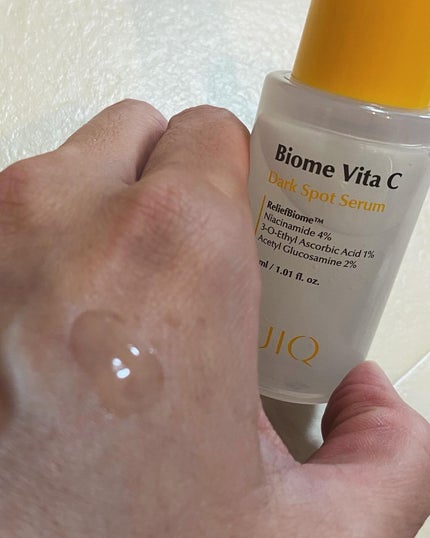バイオームビタCダークスポットセラム/UIQ/美容液を使ったクチコミ(2枚目)