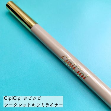 グリッターイルミネーションライナー/CipiCipi/リキッドアイライナーを使ったクチコミ（3枚目）