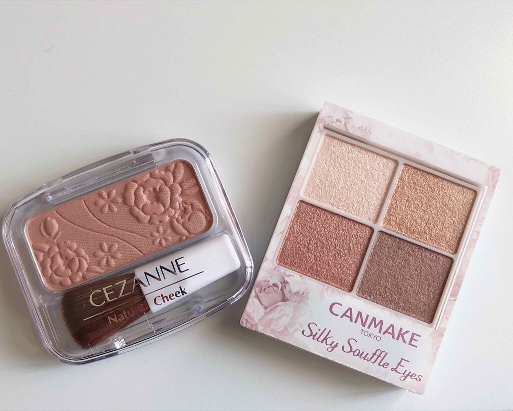 ナチュラル チークN/CEZANNE/パウダーチークを使ったクチコミ(1枚目)
