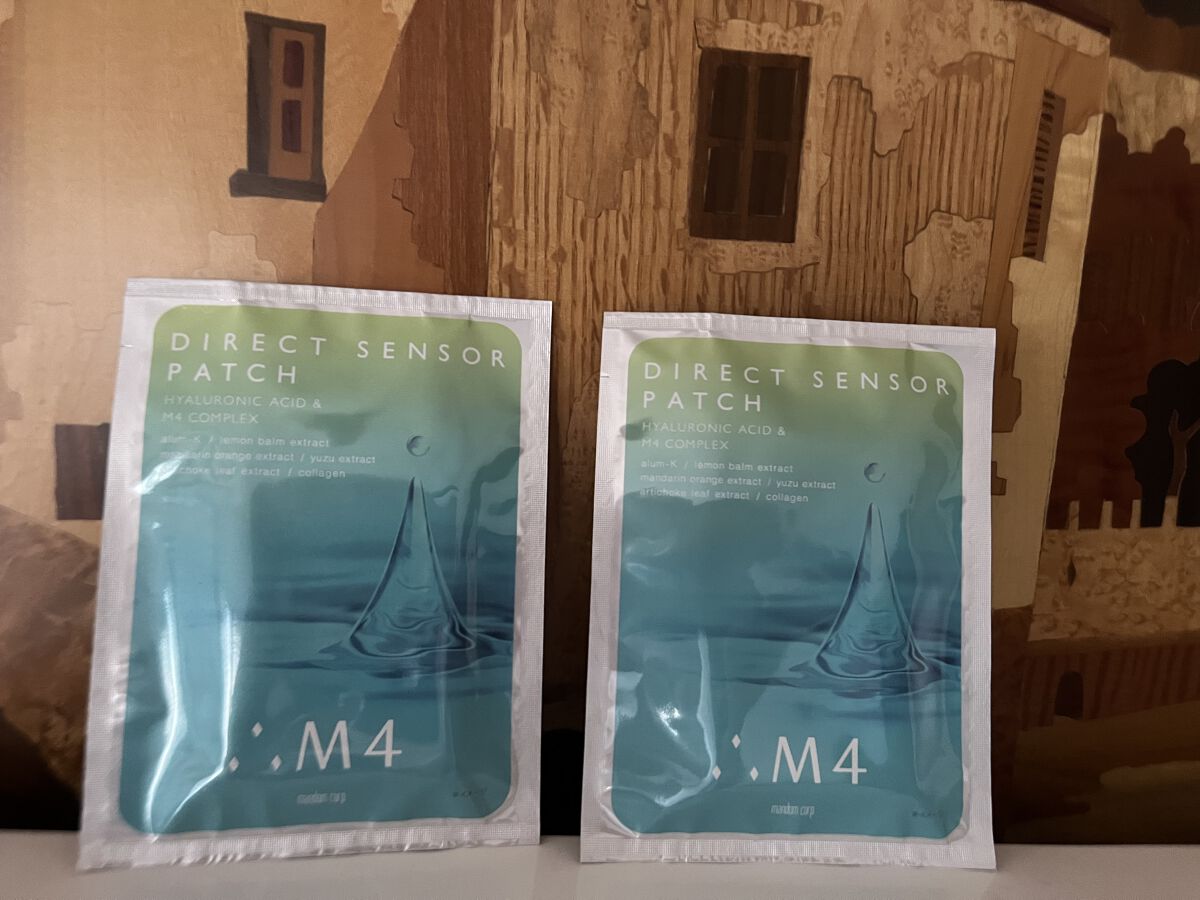 ダイレクトセンサーパッチ/∴M4/シートマスク・パックを使ったクチコミ（1枚目）