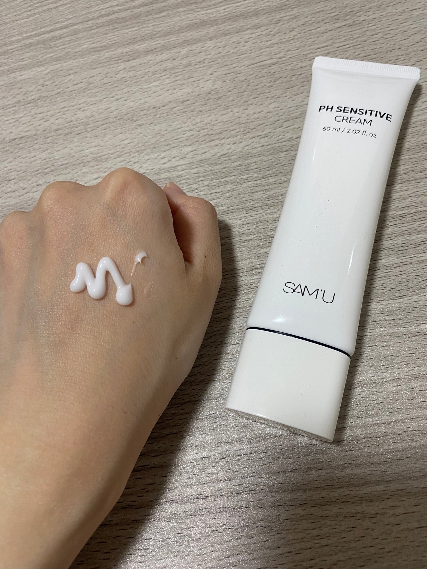 サミュ PHセンシティブクリーム/SAM'U/フェイスクリームを使ったクチコミ(2枚目)