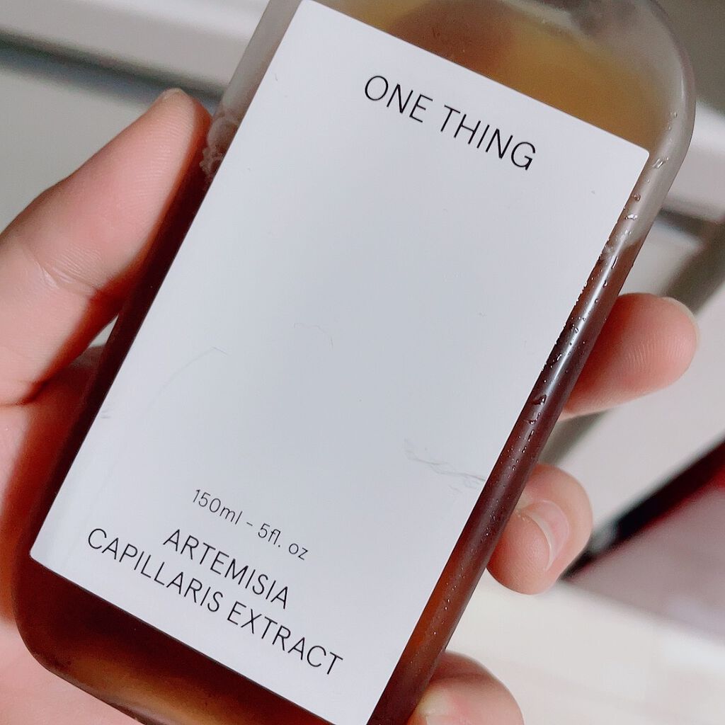 カワラヨモギ化粧水/ONE THING/化粧水を使ったクチコミ（1枚目）