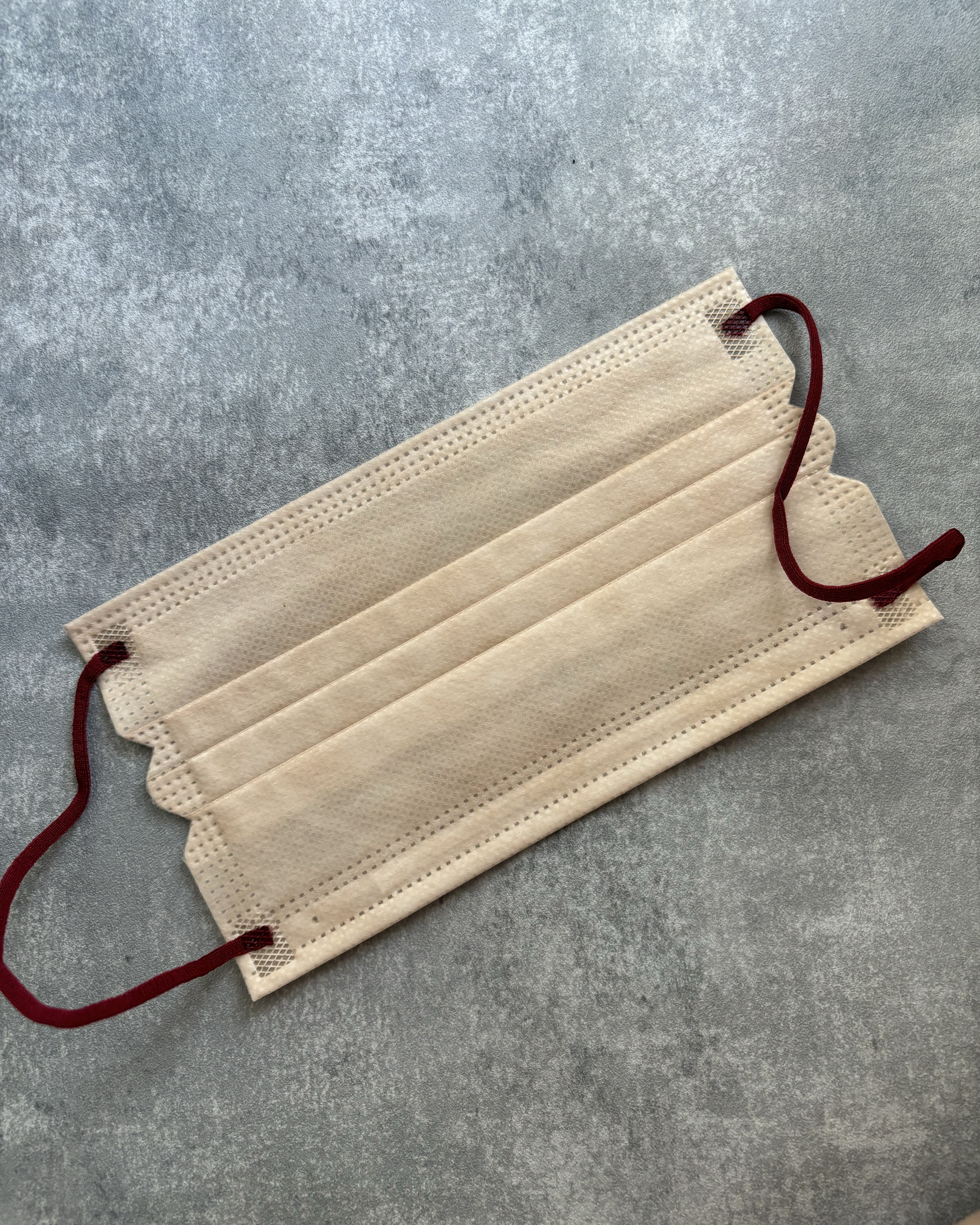 不織布フィットマスク7P/DAISO/マスクを使ったクチコミ（2枚目）