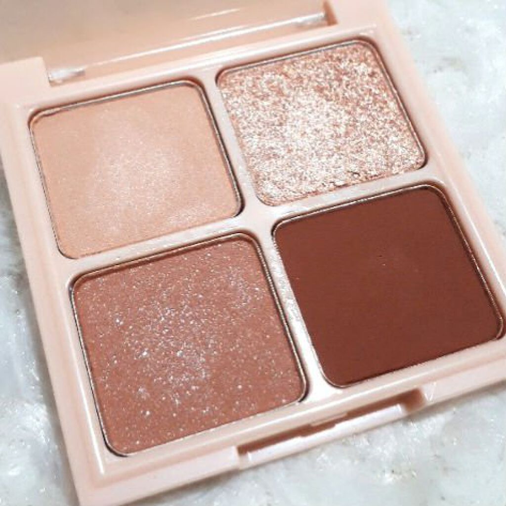 ヌードロップアイシャドウパレット/HOLIKA HOLIKA/アイシャドウパレットを使ったクチコミ(4枚目)