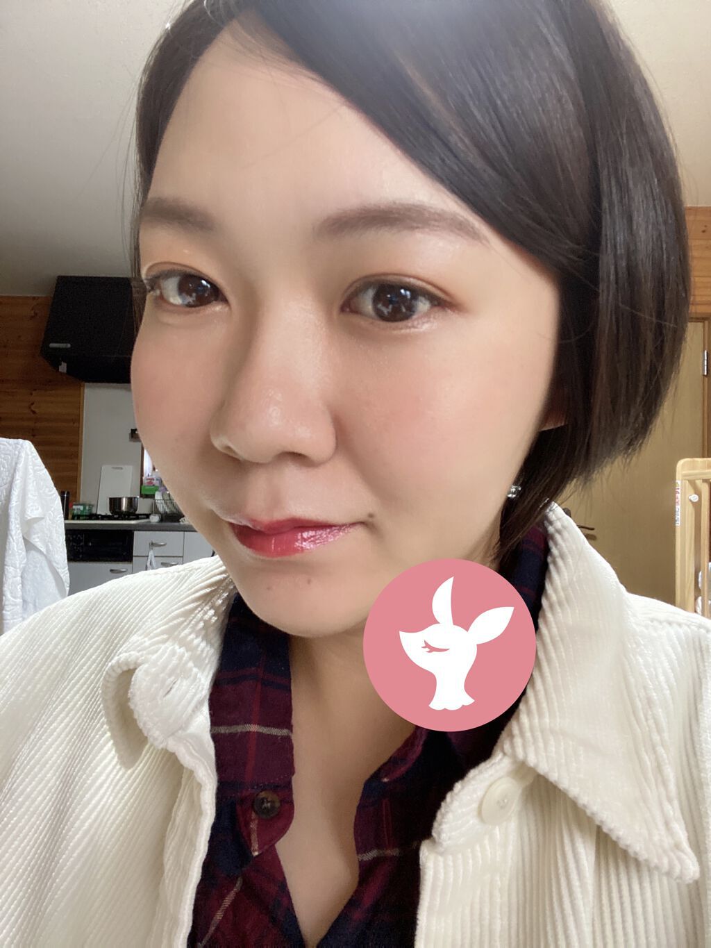 チーク ティント ＜ウォータリーチーク＞ 003 Inside of Me/ADDICTION/リキッドチークを使ったクチコミ（3枚目）