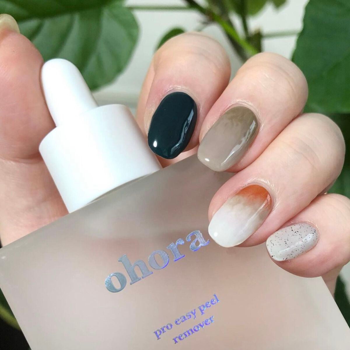 セミキュアジェルネイル(ハンド)/ohora/ネイルシールを使ったクチコミ(2枚目)
