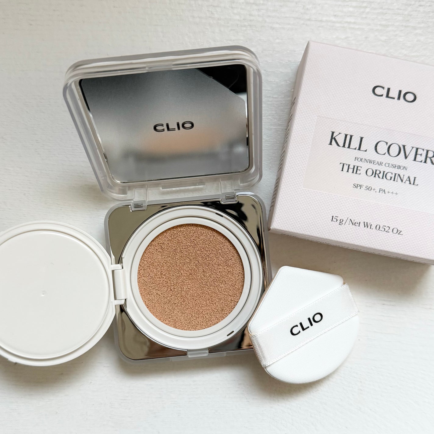 キル カバー ファンウェア クッション ザ オリジナル/CLIO/クッションファンデーションを使ったクチコミ(2枚目)