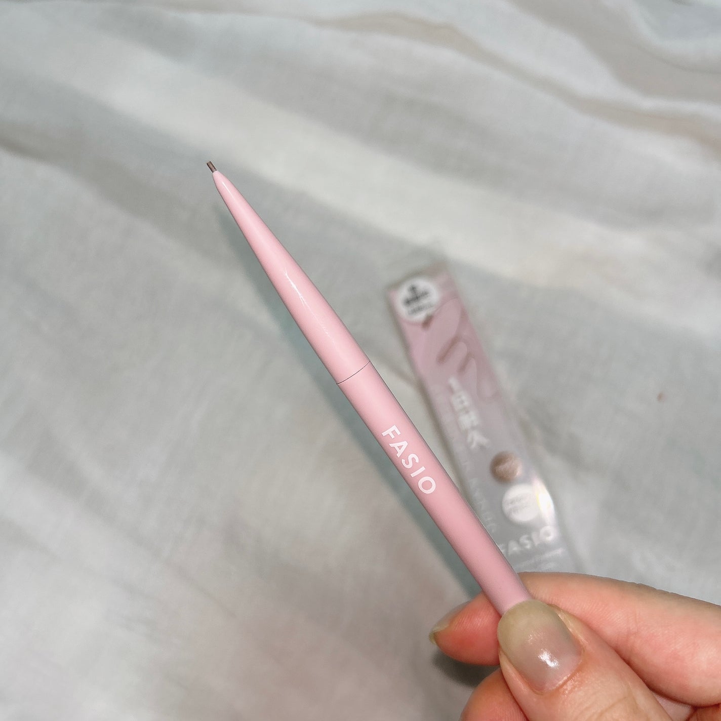 ウォータープルーフ アイブロウ(超極細芯)/FASIO/アイブロウペンシルを使ったクチコミ(2枚目)