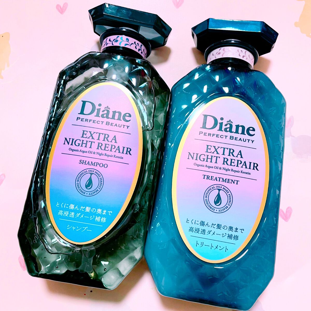 エクストラナイトリペア シャンプー&トリートメント/ダイアン/市販シャンプーを使ったクチコミ(1枚目)