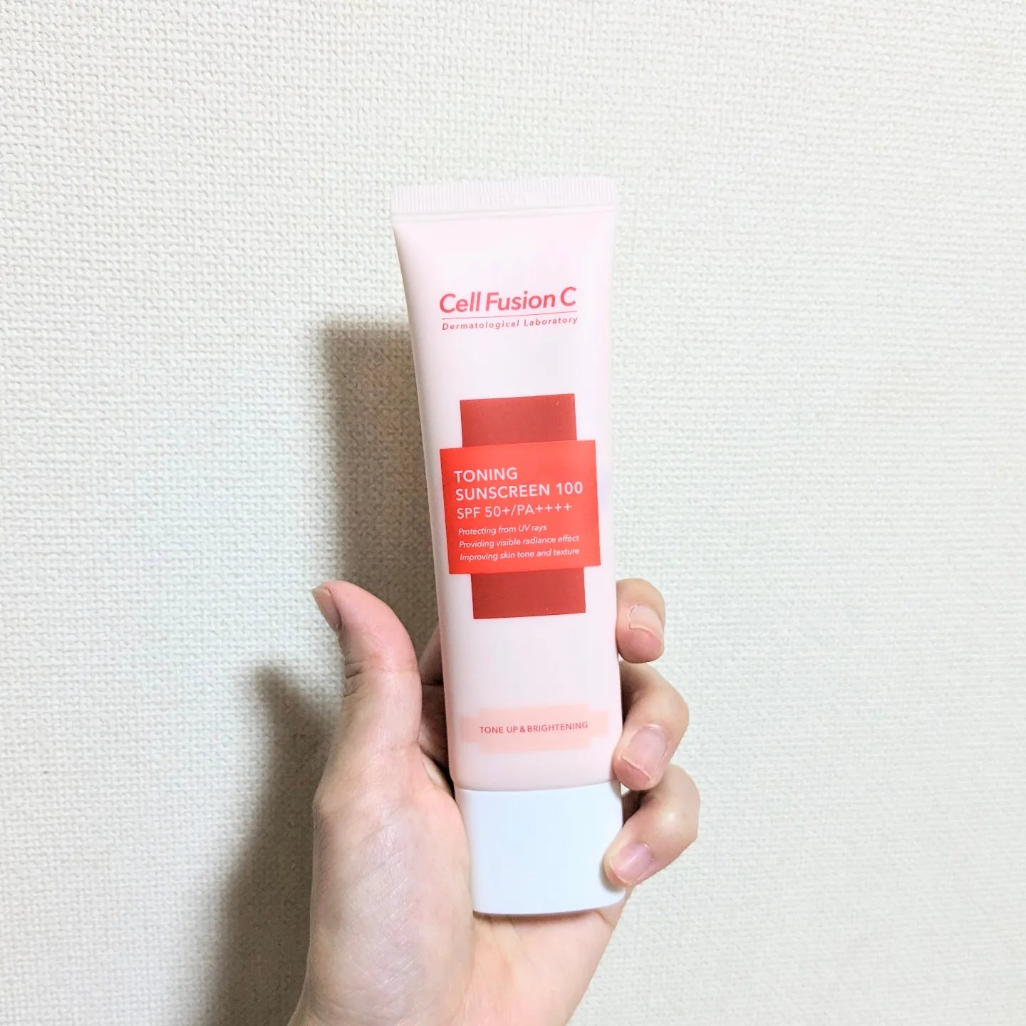 トーニングサンスクリーン100/Cell Fusion C(セルフュージョンシー)/日焼け止めクリームを使ったクチコミ（2枚目）