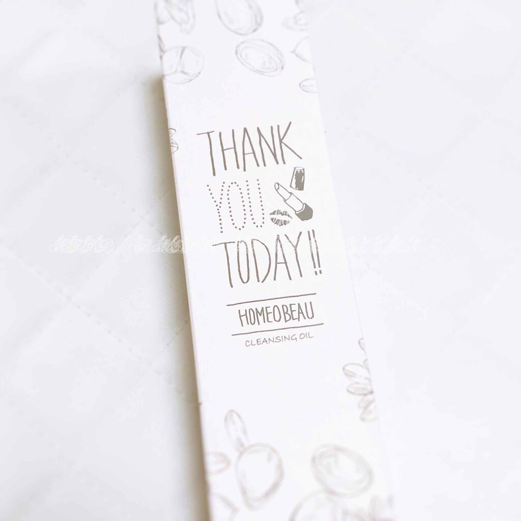 クレンジングオイル/Homeo Beau/オイルクレンジングを使ったクチコミ(1枚目)