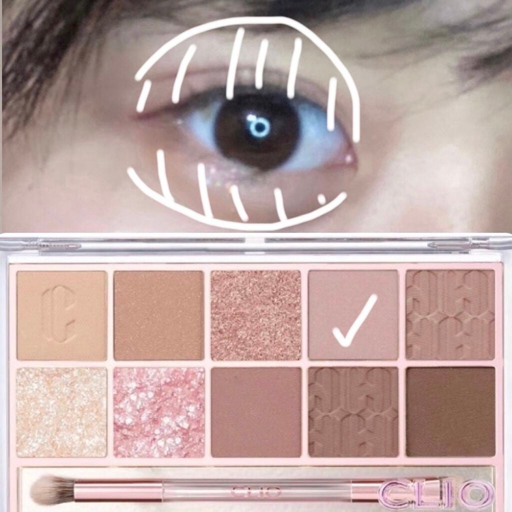 プロ アイ パレット/CLIO/アイシャドウパレットを使ったクチコミ(3枚目)