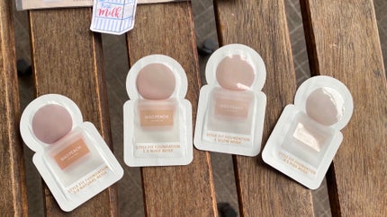 マッドピーチ スタイルフィットファンデーション/MAD PEACH/リキッドファンデーションを使ったクチコミ(2枚目)