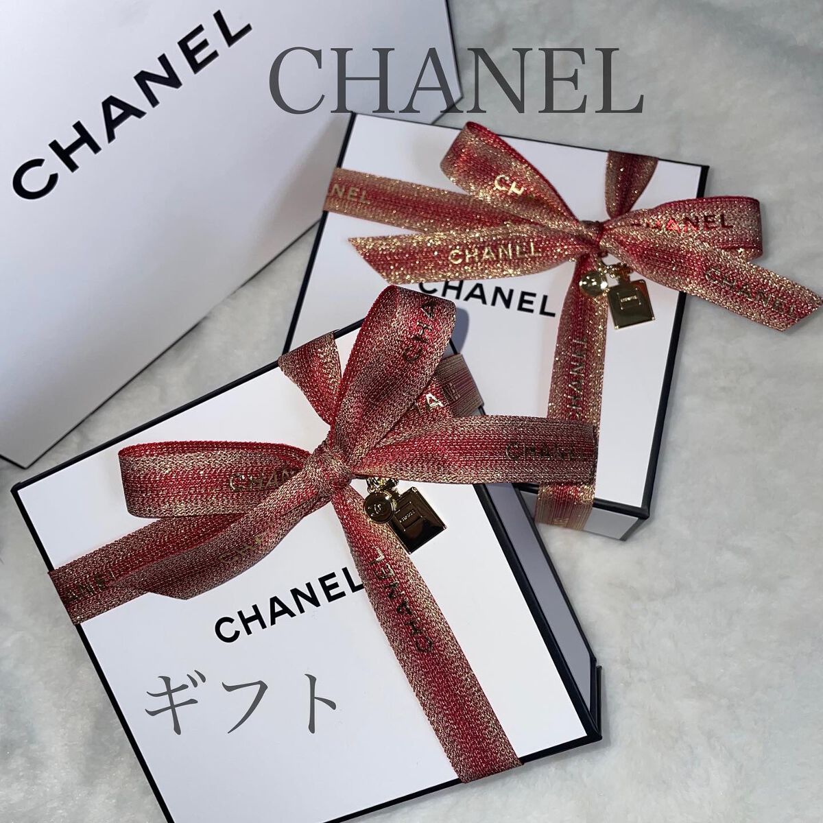 すぅ on LIPS 「ʚ♡ɞ✧*。シャネル CHANEL✧*。ギフトラッピング∴∵∴..」(1枚目)