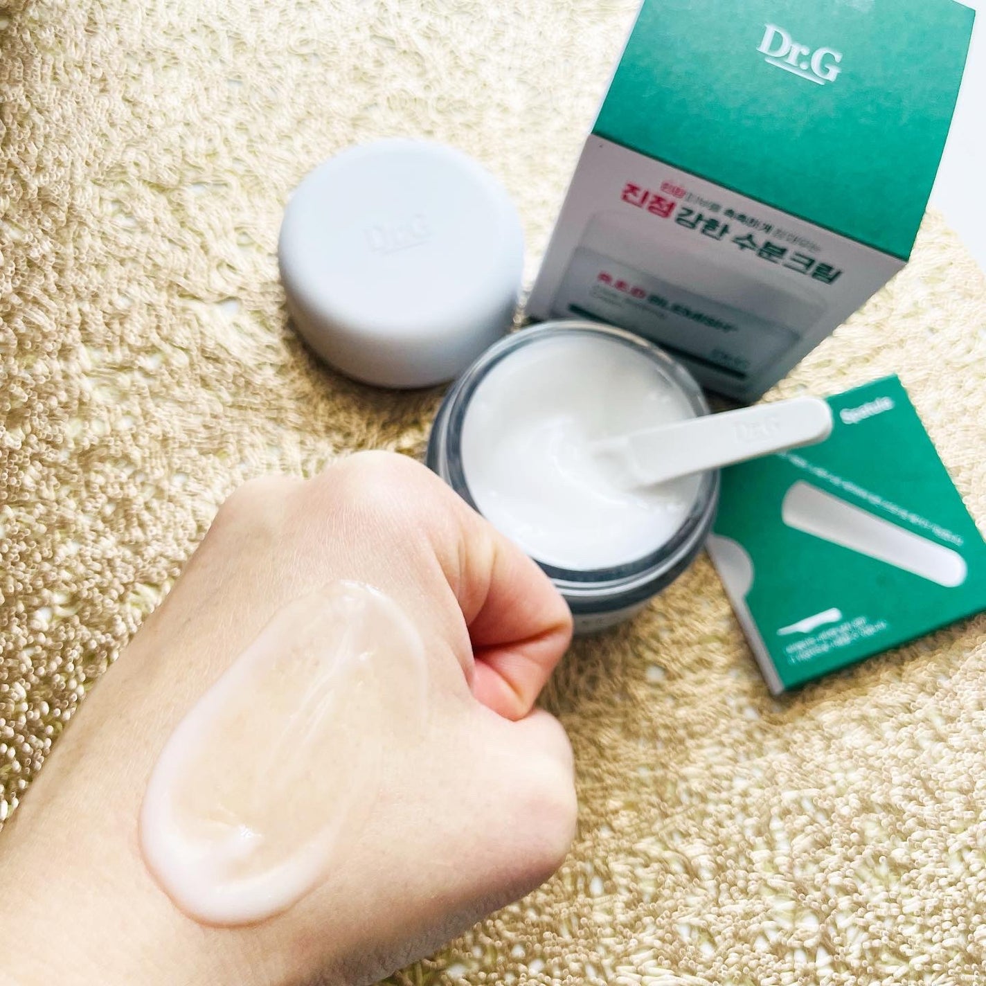 レッドブレミッシュ クリアスージングクリーム/Dr.G/フェイスクリームを使ったクチコミ(3枚目)