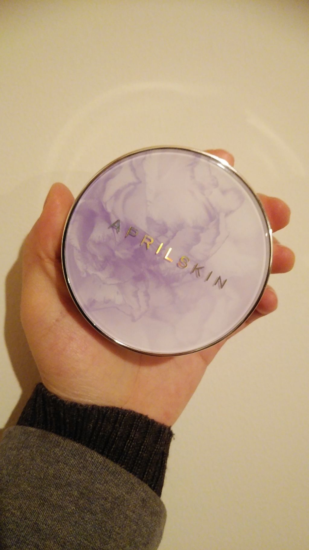 超スリムクッション/APRILSKIN/クッションファンデーションを使ったクチコミ(1枚目)