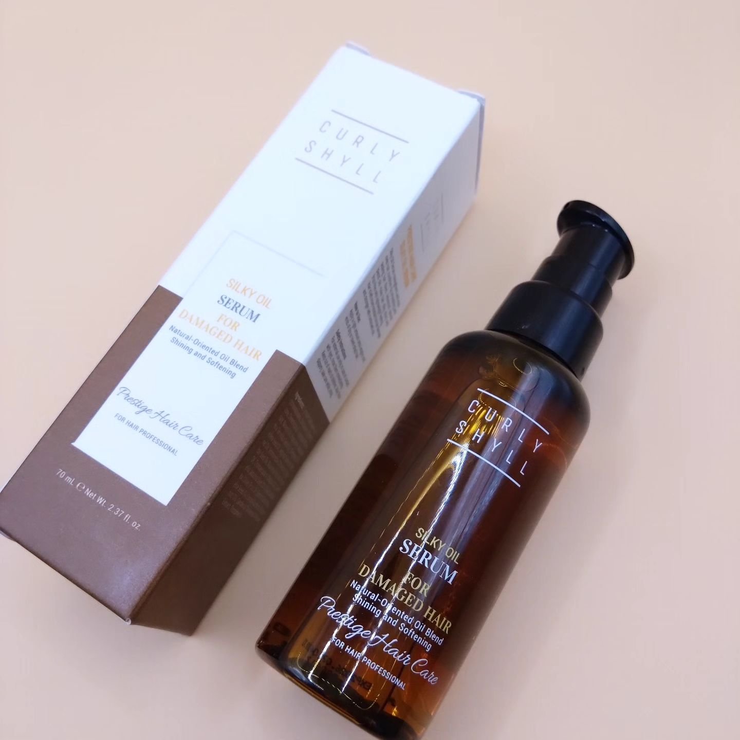 SILKY OIL SERUM/CULRY SHYLL/ヘアオイルを使ったクチコミ（3枚目）