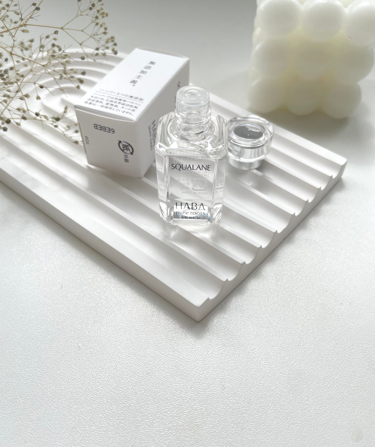 高品位「スクワラン」/HABA/フェイスオイルを使ったクチコミ(2枚目)