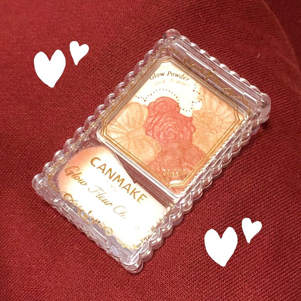 グロウフルールチークス/キャンメイク/パウダーチークを使ったクチコミ(1枚目)