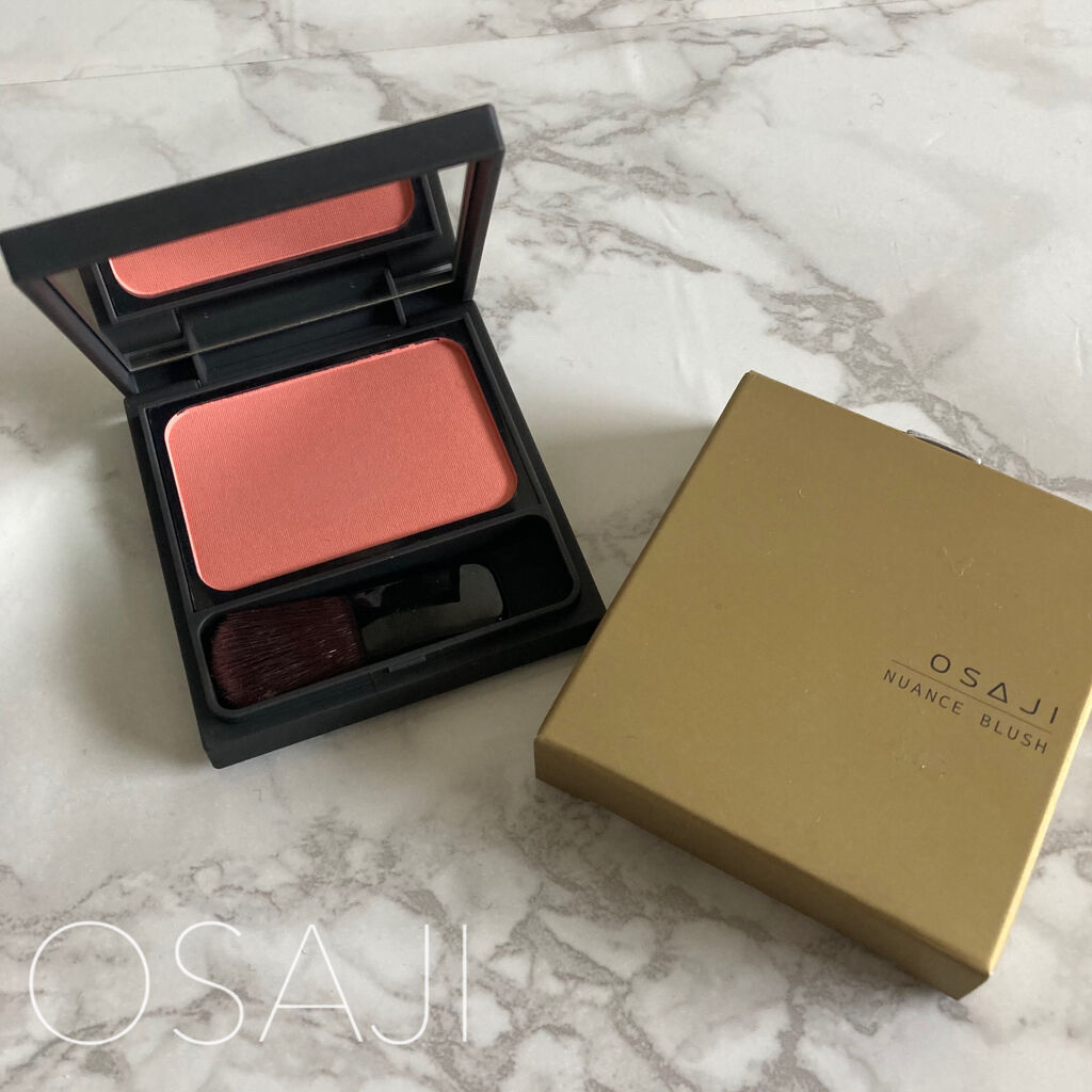 ニュアンス ブラッシュ d03 Tomoshibi〈灯〉/OSAJI/パウダーチークを使ったクチコミ（1枚目）