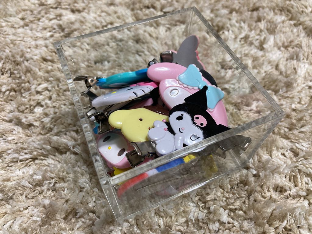 前髪クリップ/サンリオ/ヘアアクセサリーを使ったクチコミ(1枚目)